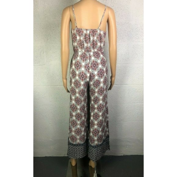 Purple Snow Mandala Romper Pants Jumpsuit Boho Playsuit Style RSA3522 Size S - Picture 5 of 12